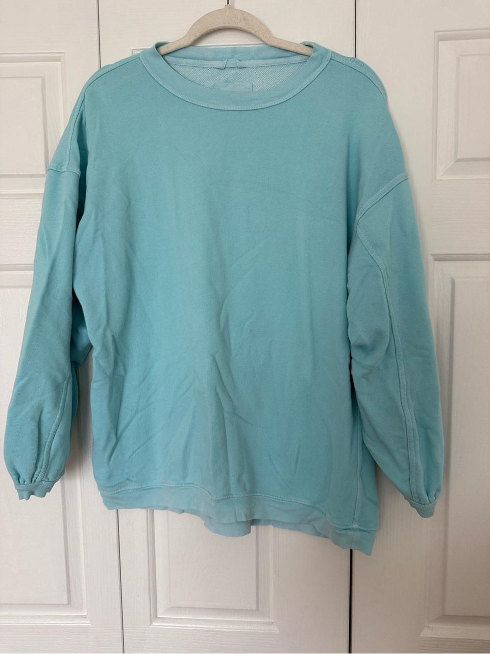 aerie Pastel Aqua Pullover Sweatshirt